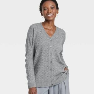 NWT A New Day Cozy Cable Knit Cardigan